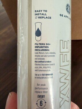 GE XWF Refrigerator Water Filter Genuine OEM New Sealed (3 Available)